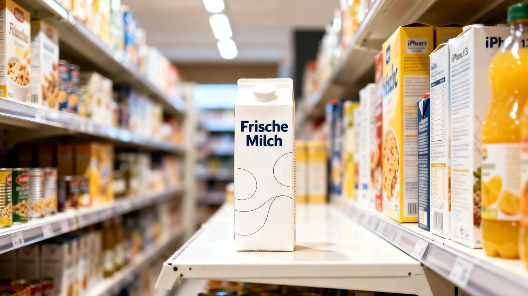 Frische Milch"
