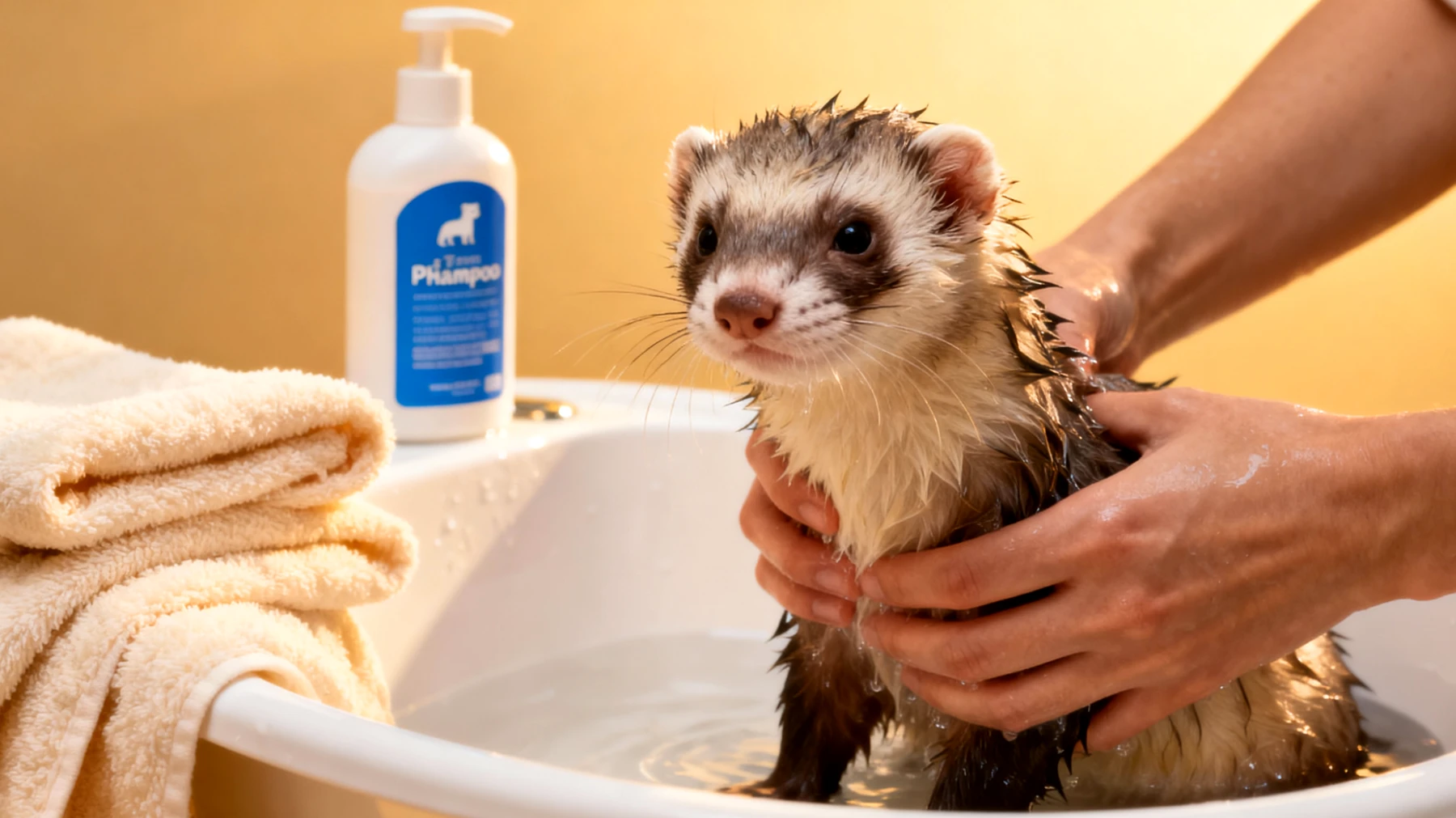 Welche Pflegeprodukte und Zubehör sind für junge Frettchen geeignet, da ihre Haut empfindlicher ist und sie spezielle Bedürfnisse in der Entwicklungsphase haben?"