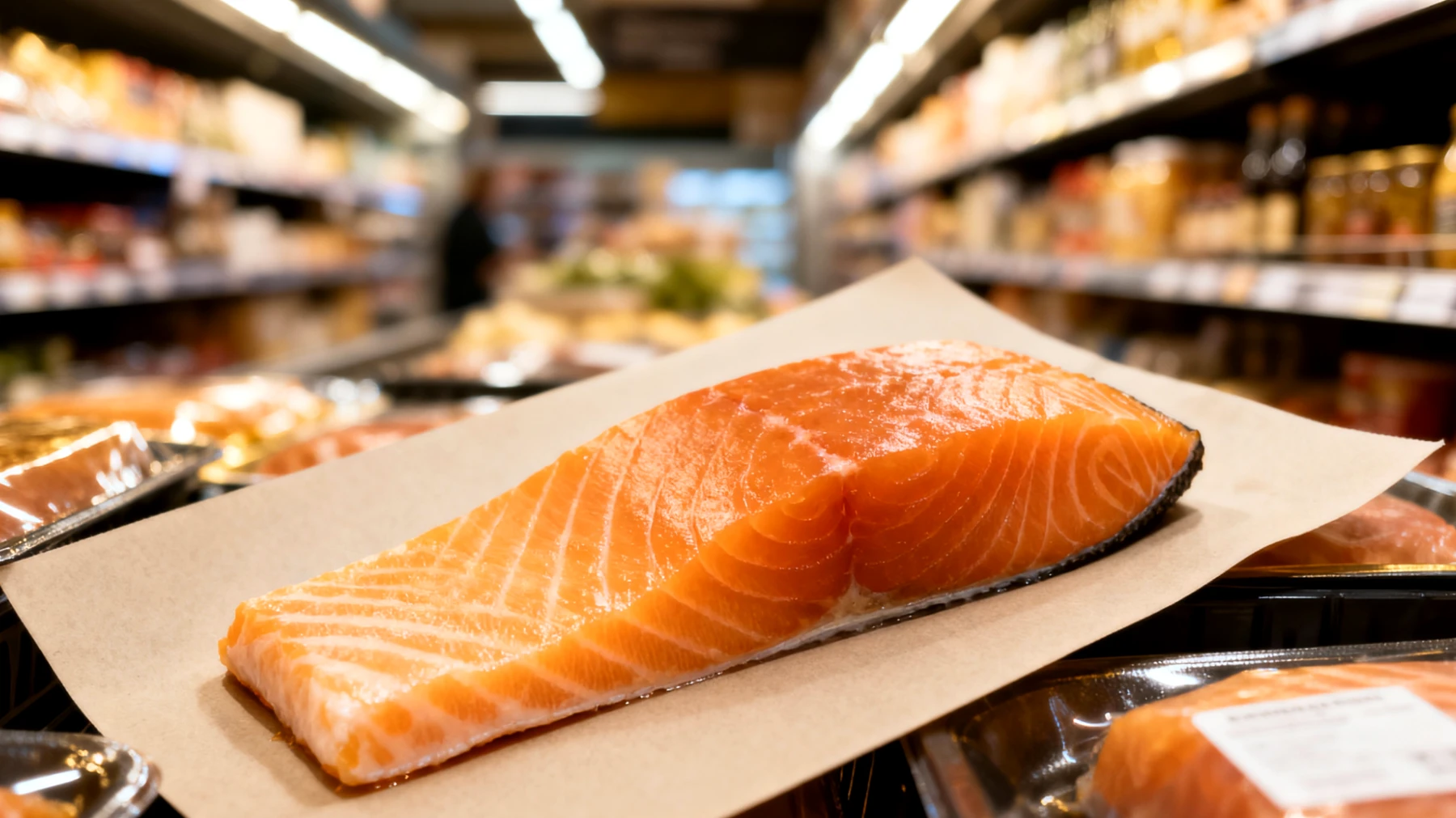 Geräucherter Lachs"