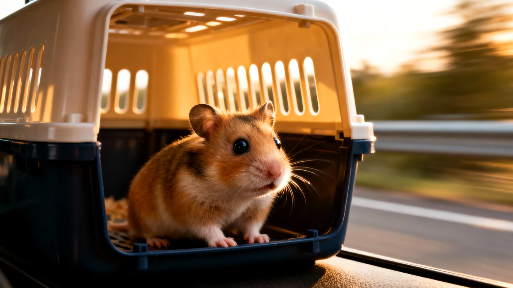 Hamster zeigen auf Reisen häufig starken Stress durch Transportbewegungen, Temperaturwechsel und Lärm, was zu gesundheitlichen Problemen führen kann. Es fehlt oft an geeigneten Trainingsmethoden, um Hamster schrittweise an Transportboxen und kurze Ortswechsel zu gewöhnen."