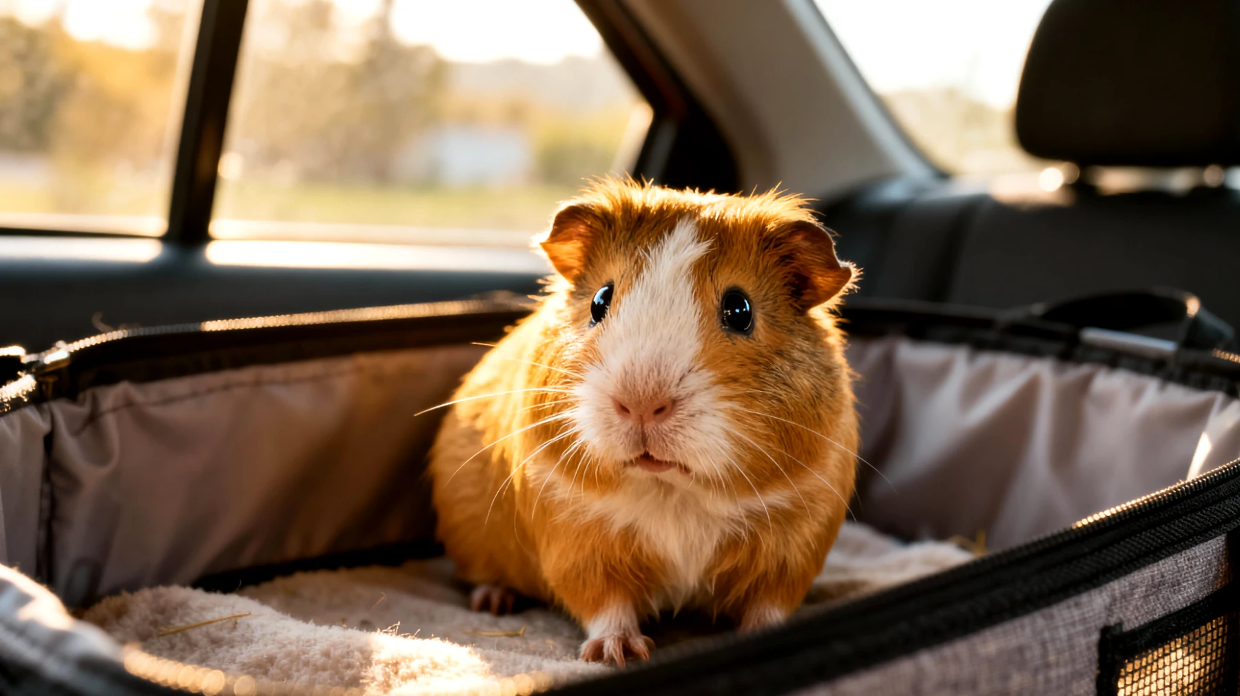Meerschweinchen sind sehr stressanfällige Tiere und vertragen Reisen schlecht. Während des Transports können sie durch Bewegung, Lärm und Temperaturwechsel stark gestresst werden, was zu gesundheitlichen Problemen führen kann. Das Training von Meerschweinchen für Reisesituationen ist nicht artgerecht, da diese Tiere evolutionär nicht für solche Situationen ausgelegt sind."