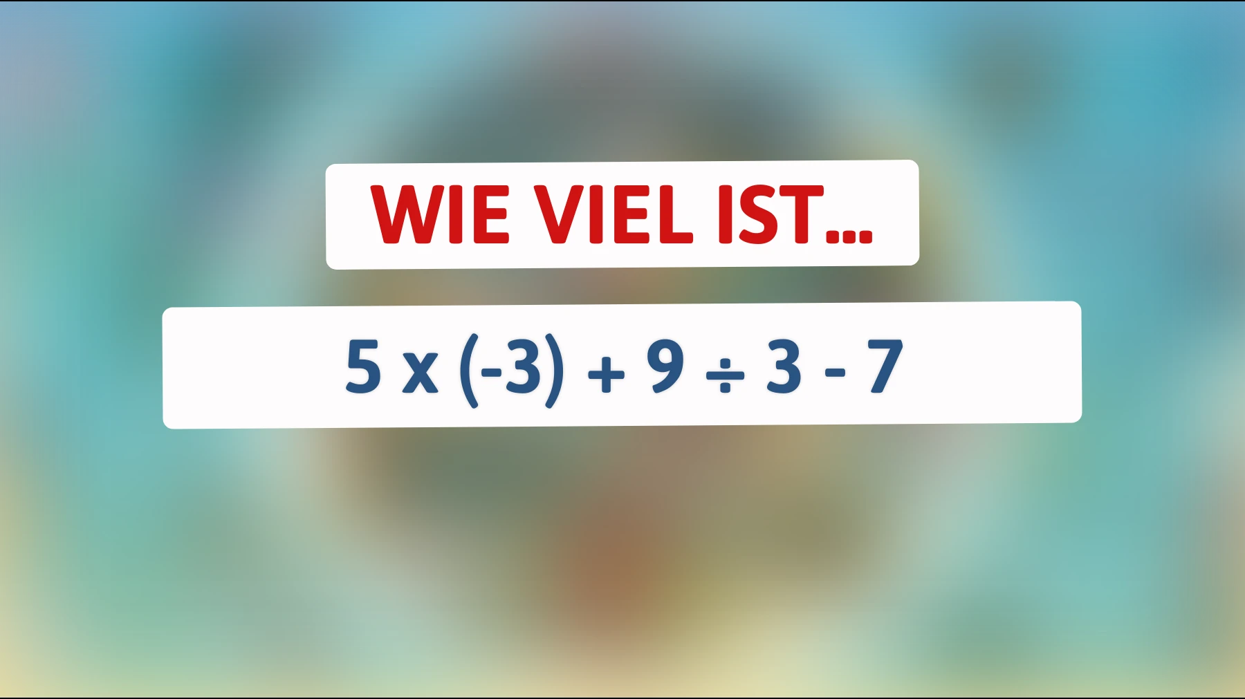 Nur die Schlausten können dieses Mathe-Rätsel knacken: Kannst du das Ergebnis vorhersagen?"