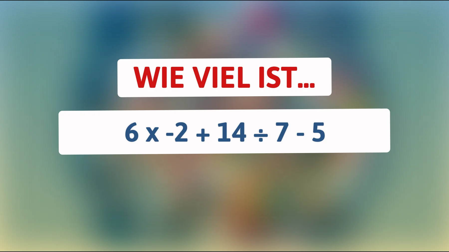 Nur die klügsten Gehirne lösen dieses knifflige Mathe-Rätsel – bist du schlau genug, um es zu knacken?"