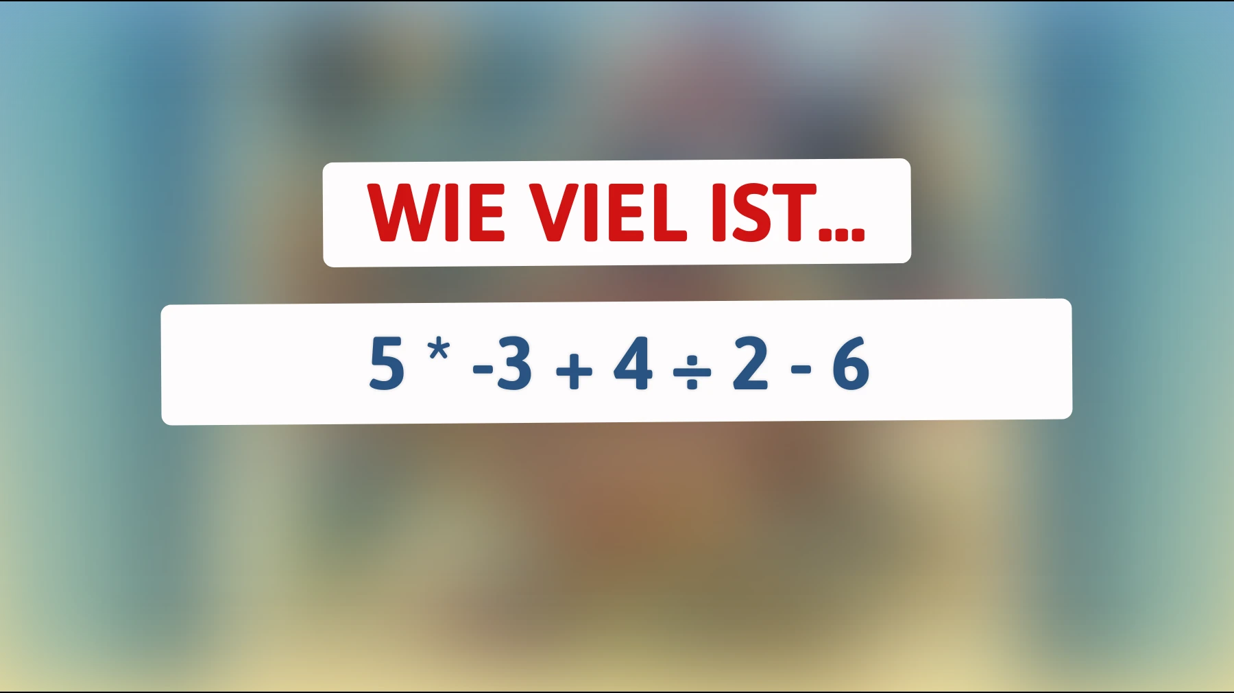 Nur wahre Genies können dieses mathematische Rätsel in Sekunden lösen: Kannst du es knacken?"