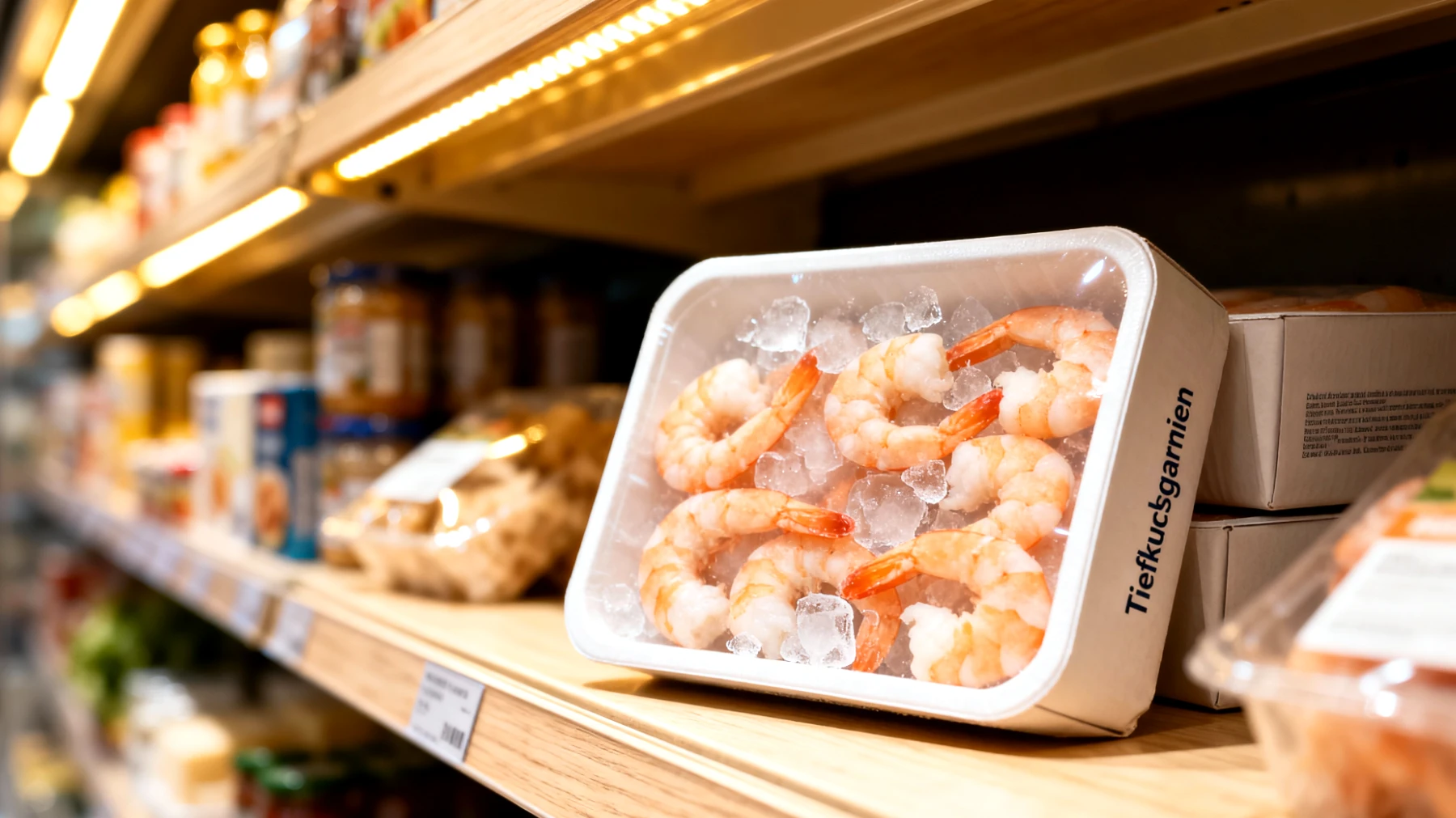 Tiefkühlgarnelen"